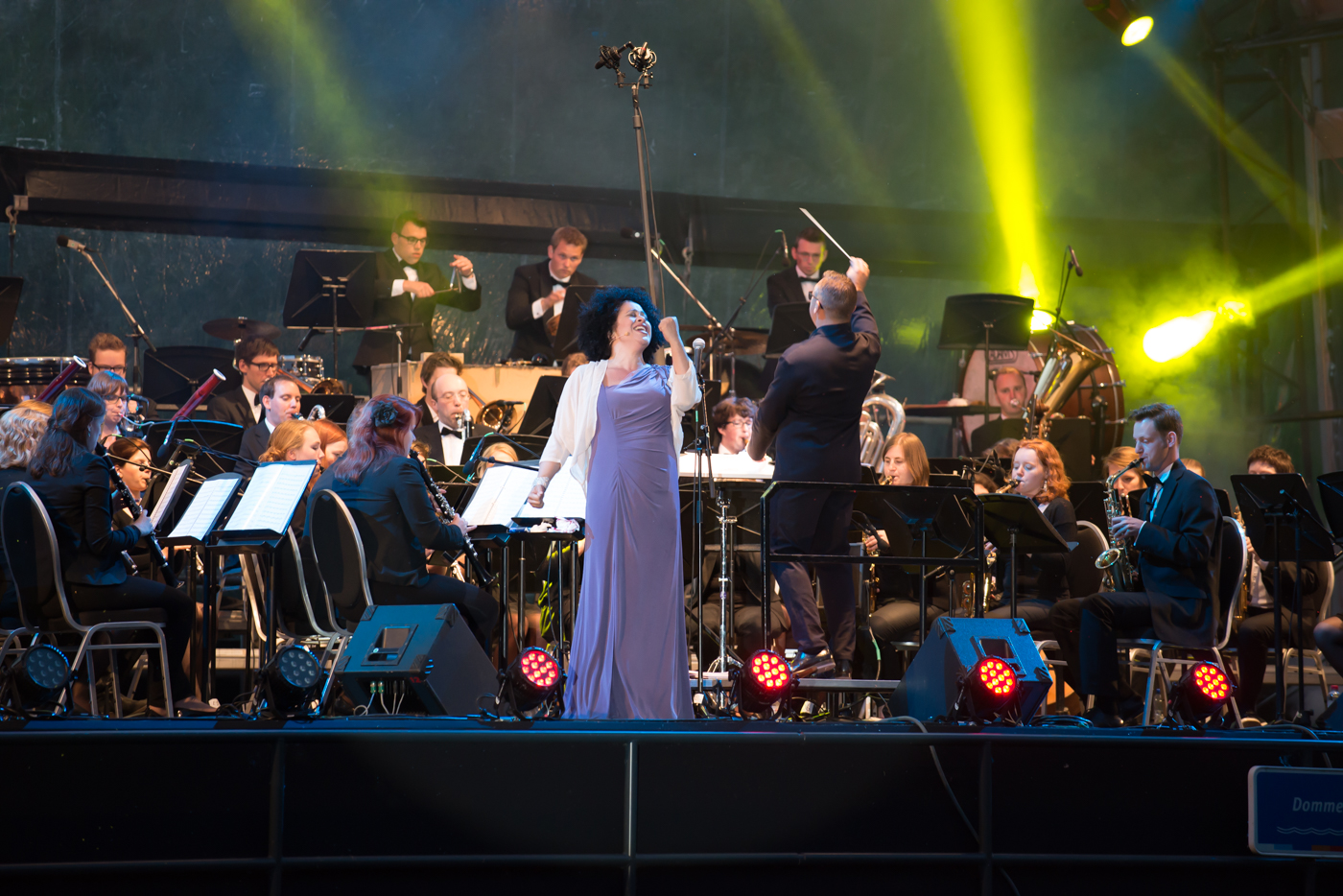 Auletes bij Muziek op de Dommel '15 met Tania Kross